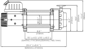 <strong>Runva</strong> Most Popular Electric Capstan <strong>Winch</strong> - Product Image 6