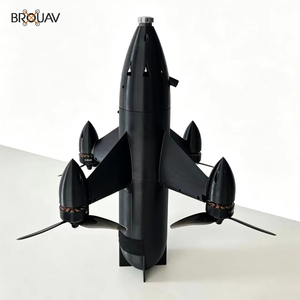 โดรนแข่ง FPV ความเร็วสูงแบบจรวด BROUAV  โดรน HALE  ควอดคอปเตอร์  ใช้พลังงานจากแบตเตอรี่ - Product Image 3