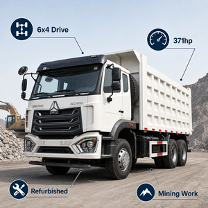 Camión Volquete SINOTRUK HOWO NX 6x4, 400HP, Euro 2, 10 Ruedas, Volquete de Servicio Pesado para Minería - Product Image 1