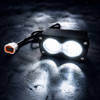Trontech LED Baja Light Bar untuk Talaria XXX 3X Dual Color Amber White Plug and Play Off Road Light Pod Kit dengan Bracket