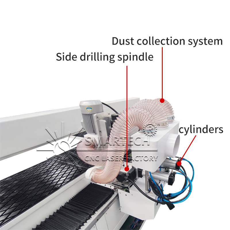 Smart Side Drilling Machine For Cabinet Door Lock Hole Cabinet Hinge Boring cnc drilling milling machine