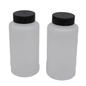 Suplementos nutricionales vacíos Botella de embalaje Cilindro Cápsula Contenedor Botella de píldora Botella de plástico delgada blanca para polvo - Product Image 1