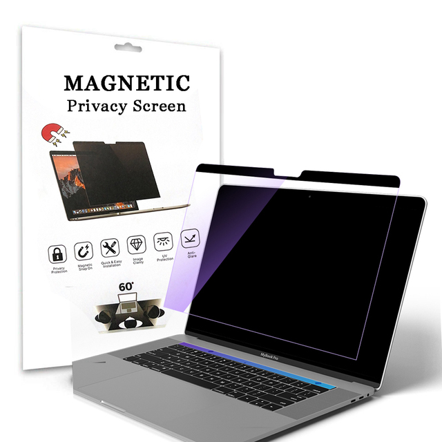 Fast Delivery Anti-Glare Removable Laptop Filter Magnetic Privacy Screen for MacBook 12/13.3/14/15/16/16.2 Inch
