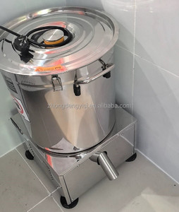 Commercial Kitchen Stainless Steel Food Dehydrator Spin Dryer for Vegetables Water Degreaser 220V Motor Coconut <b>Juice</b> <b>Machine</b> - Product Image 4