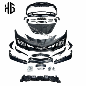 Accessoires de véhicule C8 Capot moteur avant Pare-chocs arrière Diffuseur de pare-chocs Kit carrosserie pour Chevrolet <span class=keywords><strong>Corvette</strong></span> C8 Pièces de spoiler de pare-chocs de voiture - Product Image 4