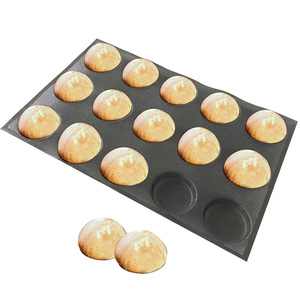 Prezzo di fabbrica Del Silicone Riutilizzabile Panino <span class=keywords><strong>Hamburger</strong></span> Forme di Pane Della Muffa - Product Image 1