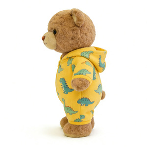 Nouveau design : Mini ours en peluche debout, adorables ours en peluche assis, cadeaux, ours en peluche marron avec vêtements - Product Image 6