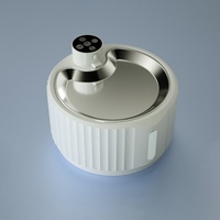 Fontaine à eau automatique intelligente pour chat et chien, distributeur d'eau pour animaux de compagnie, en plastique, écologique, filtration multicouche, style bohème