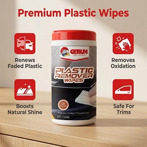 Getsun Restaurateur Plastique, Rénovateur de Garnitures, Détachant d'Oxydation, Lingettes de Rénovation pour Surfaces Décolorées, Booster de Brillance Intérieur/Extérieur - Product Image 6