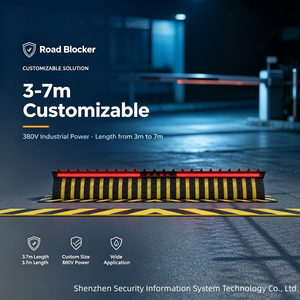 Bloqueador de Carreteras Retráctil Automático Hidráulico de 4 Metros, Control Remoto, Construcción de Acero Inoxidable, para Prevenir la Entrada de Vehículos No Autorizados - Product Image 3