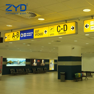 Letrero Moderno para Entrada <span class=keywords><strong>de</strong></span> Hotel y Parada <span class=keywords><strong>de</strong></span> Autobús, <span class=keywords><strong>de</strong></span> Acero Inoxidable con Iluminación LED - Product Image 3