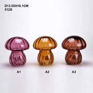 Lámpara de cristal <span class=keywords><strong>BrightSide</strong></span> Mushroom Confetti - Verde salvia/blanco, luces de hadas que funcionan con pilas - Product Image 2