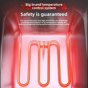 Thương mại điện Chảo bếp gas gian hàng nồi chiên cho xiên khoai tây chiên chiên bột que nhiệt độ không đổi - Product Image 4