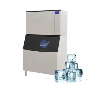 1000kg Industrielle Eiswürfel herstellungs maschine Große Eismaschine Industrielle Eiswürfel herstellungs maschine