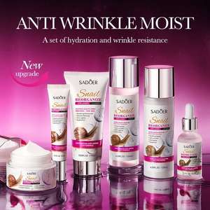 Lot de 6 Soins Visage Nuit au Collagène de Bave d'<span class=keywords><strong>Escargot</strong></span> : Raffermissant, Hydratant, Éclaircissant et Blanchissant - Product Image 1