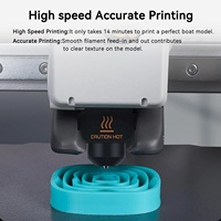 Kit de Hotend Integrado para Bambu Lab A1 / A1 Mini, Boquilla de Acero Endurecido Totalmente Metálica, Ensamblaje de Calentamiento de Alta Velocidad