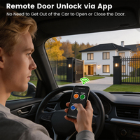Tuya Smart WiFi RF télécommande 315/330/433MHz 3000M longue portée ouvre-porte pour Double portes de Garage coulissantes barrière Alexa Google Home