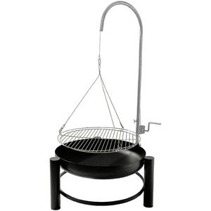 Griglia <span class=keywords><strong>per</strong></span> <span class=keywords><strong>Barbecue</strong></span> regolabile in altezza con treppiede a carbone focolare all'aperto da campeggio <span class=keywords><strong>per</strong></span> <span class=keywords><strong>Barbecue</strong></span> a carbone - Product Image 1