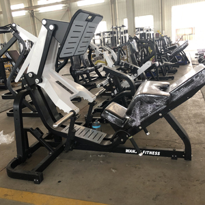 Máquina de gimnasio de uso comercial con placa de carga grande de acero <span class=keywords><strong>para</strong></span> <span class=keywords><strong>prensa</strong></span> de piernas y sentadillas hack en interiores - Product Image 4