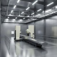 Machine d'alésage horizontale CNC sur mesure de haute précision, double face, avec grande table de travail, pour usinage intensif