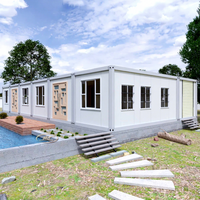 Conteneur extensible de 40 pieds, conteneur mobile pour expédition de maison, conteneur house, 2020