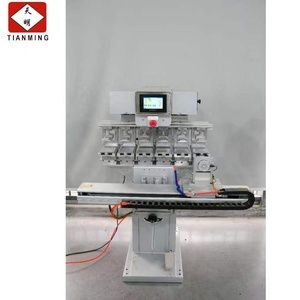 Automatic six-color servo ink cup label Tube pad printing with shuttle machine - Product Image 2
