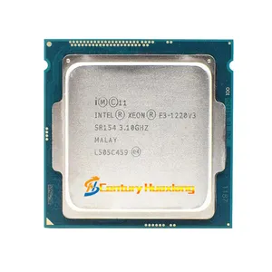 Intel Xeon E3-1220 Quad-Core 3.1 GHz Quad- E3-1225V3 E3-1226V3 E3-1230V3 E3-1231V3 Prosesor CPU 80W LGA 1150 Prosesor Cpu