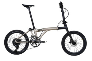 Vélo de ville pliable Java NEO-406ALF, mini vélo pliable à trois plis, fourche en carbone, <span class=keywords><strong>20</strong></span> <span class=keywords><strong>pouces</strong></span>, 9 vitesses, transmission L-TWOO - Product Image 3