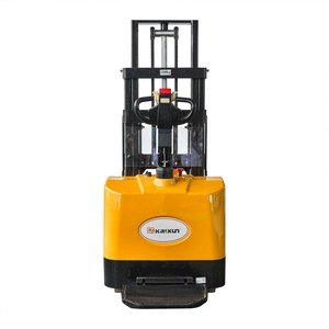 Gerbeur électrique à conducteur sur pied 2 tonnes, 2000 kg, à batterie, certifié CE - Product Image 1