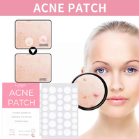 Pansements hydrocolloïdes de collagène et vitamine C AHA pour le traitement de la peau, marque privée Shandong, pour l'acné et les boutons, format voyage, Master Spot Patch