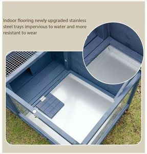 Vivarium en bois massif et verre, écologique, léger, pour tortues, lézards, hamsters, boîte de reproduction pour animaux d'escalade, intérieur/extérieur - Product Image 5