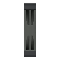 N25-G12L COOLLEO-Ventilateur de refroidissement d'ordinateur à LED gris de 120mm, refroidisseur de CPU ultra-silencieux pour boîtier de PC de jeu, refroidissement par eau avec radiateur