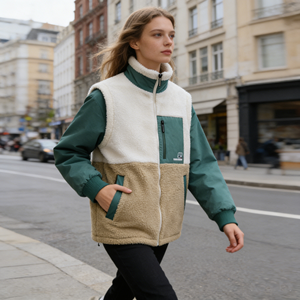 <span class=keywords><strong>Veste</strong></span> <span class=keywords><strong>polaire</strong></span> pour <span class=keywords><strong>homme</strong></span>, nouveau style, logo personnalisé du fabricant, manteaux chauds coupe-vent, fermeture éclair, tenue décontractée quotidienne, rembourrée - Product Image 6