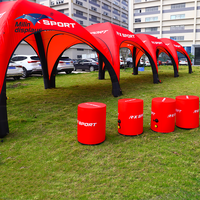 Tente gonflable avec logo personnalisé - Solution promotionnelle pour les marketingeurs de marque, les stands d'exposition et les campagnes publicitaires