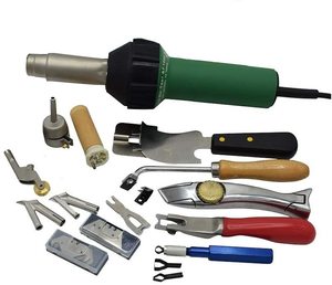 Isı tabancası için 1600W profesyonel elektrikli el <span class=keywords><strong>Set</strong></span> plastik kaynak ve zemin araçları için sıcak hava meşale endüstriyel tabanca kaynakçı - Product Image 1