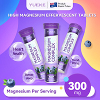 Özel Marka Üretimli Magnezyum Kompleks Efervesan Tabletler Hızlı Çözünen Günlük Besin Takviyesi ile Bağışıklık Sistemini Destekleyen