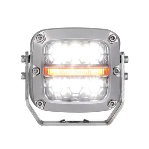12V 24 Volt 60W Beste Off-Road Led Werklicht Vierkant Met Ontluchting Voor Auto Off-Road Truck Led Werklamp
