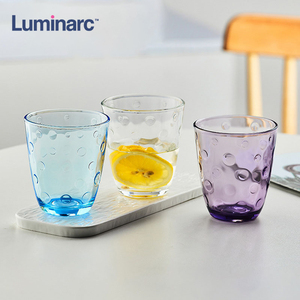 Verre à vin rouge <span class=keywords><strong>Luminarc</strong></span> personnalisé en gros, gobelet en verre trempé gaufré <span class=keywords><strong>Luminarc</strong></span> 250ML 310ML, tasse à jus, café, thé - Product Image 2