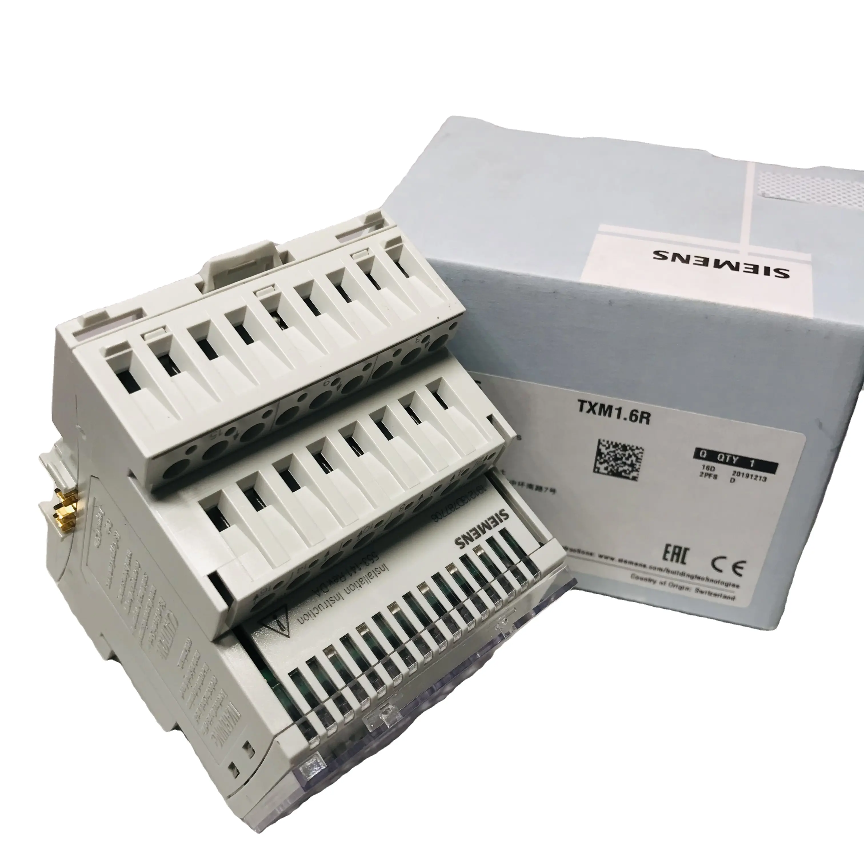 SIEMENS Relay Output Modules TXM1.6R, TXM1.6R-M Origin Switzerland 6-point DO