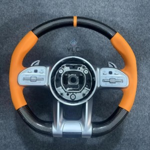 <span class=keywords><strong>Volant</strong></span> en cuir et fibre de carbone de haute qualité pour Benz <span class=keywords><strong>W203</strong></span> W204 W205 W212 W213 CLS W218 W222 C300 AMG - Product Image 2