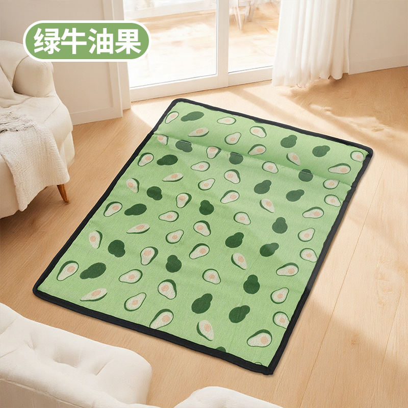 Green Avocado-Cotton Linen Mattress
