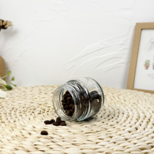 <b>Glass</b> <b>Bottle</b> Black <b>Glass</b> Jar CR Screw Top Cap Cream <b>Glass</b> Jar - Product Image 3