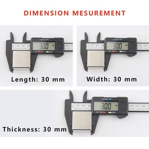 Tùy Chỉnh Mạnh Nhất Vật Liệu <span class=keywords><strong>Neodymium</strong></span> Thiêu Kết NdFeB Nam Châm Lớn Khối Nam Châm Nam Châm Vuông - Product Image 4