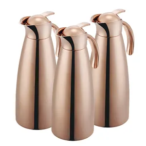 High Quality Double Wall 304 Stainless Steel Vacuum Flask Thermos Durable 304 Stainless Steel Coffee Jug Carafe