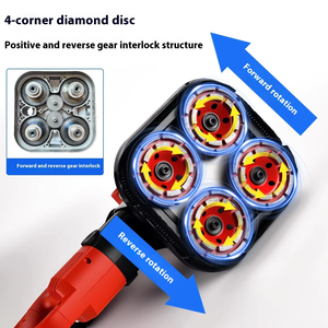 Đa-Chức Năng Bụi Miễn Phí Bề Mặt Bê Tông Edger 110V/220V 3800W Dài Rod Đánh Bóng Sàn Máy Mài Bê Tông Máy Mài - Product Image 3