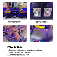 Jiaxin Indoor-Spielplatz Unterhaltungsautomat Pferderennen-Spielmaschine Münzbetrieben 2-Spieler-Simulator JX-HR02 AC220V-240V