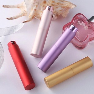 Xách tay 10ml/8ml nhôm hương thơm mỹ phẩm <span class=keywords><strong>Atomizer</strong></span> với Knob Mini Refill du lịch rỗng Spray chai bơm phun & khắc - Product Image 4