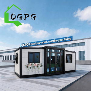 Casa Container Prefabbricata Smontabile Personalizzata da 20 Piedi 38 ㎡   Casa Modulare Zincata per Hotel/Ufficio/Villa - Product Image 1