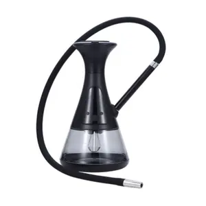 Multifunction Chargeable Detachable Battery Non-charcoal Temperature Time Display USB Hookah shisha Set