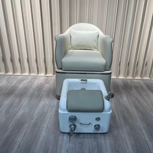 <span class=keywords><strong>Fauteuil</strong></span> de manucure et pédicure haut de gamme avec bain de pieds, électrique et inclinable, pour extensions de cils, avec massage du dos - Product Image 2